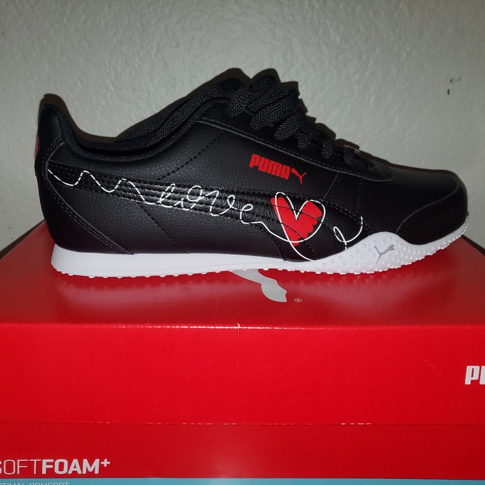 Puma limited addition valentines day shoes.